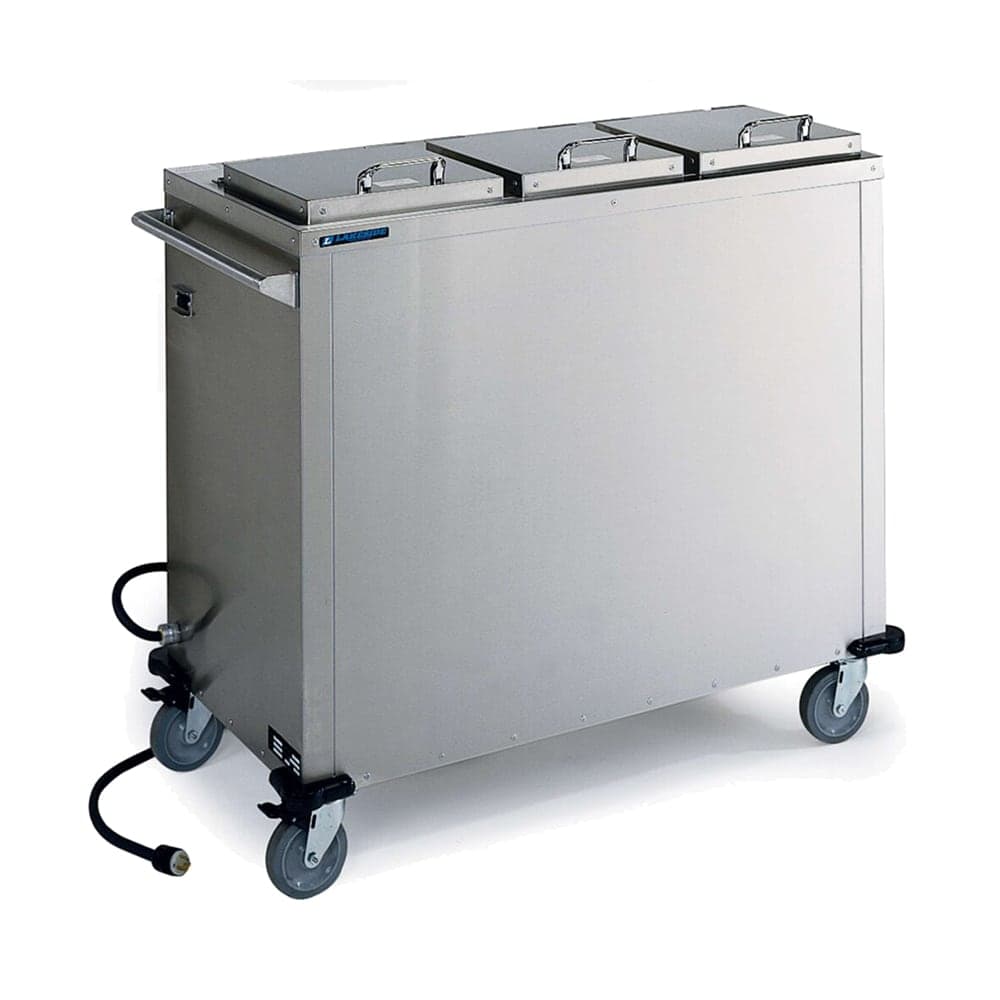 Lakeside 7512 43 1/2" Heated Mobile Dish Dispenser w/ (3) Columns - Stainless, 208v/1ph