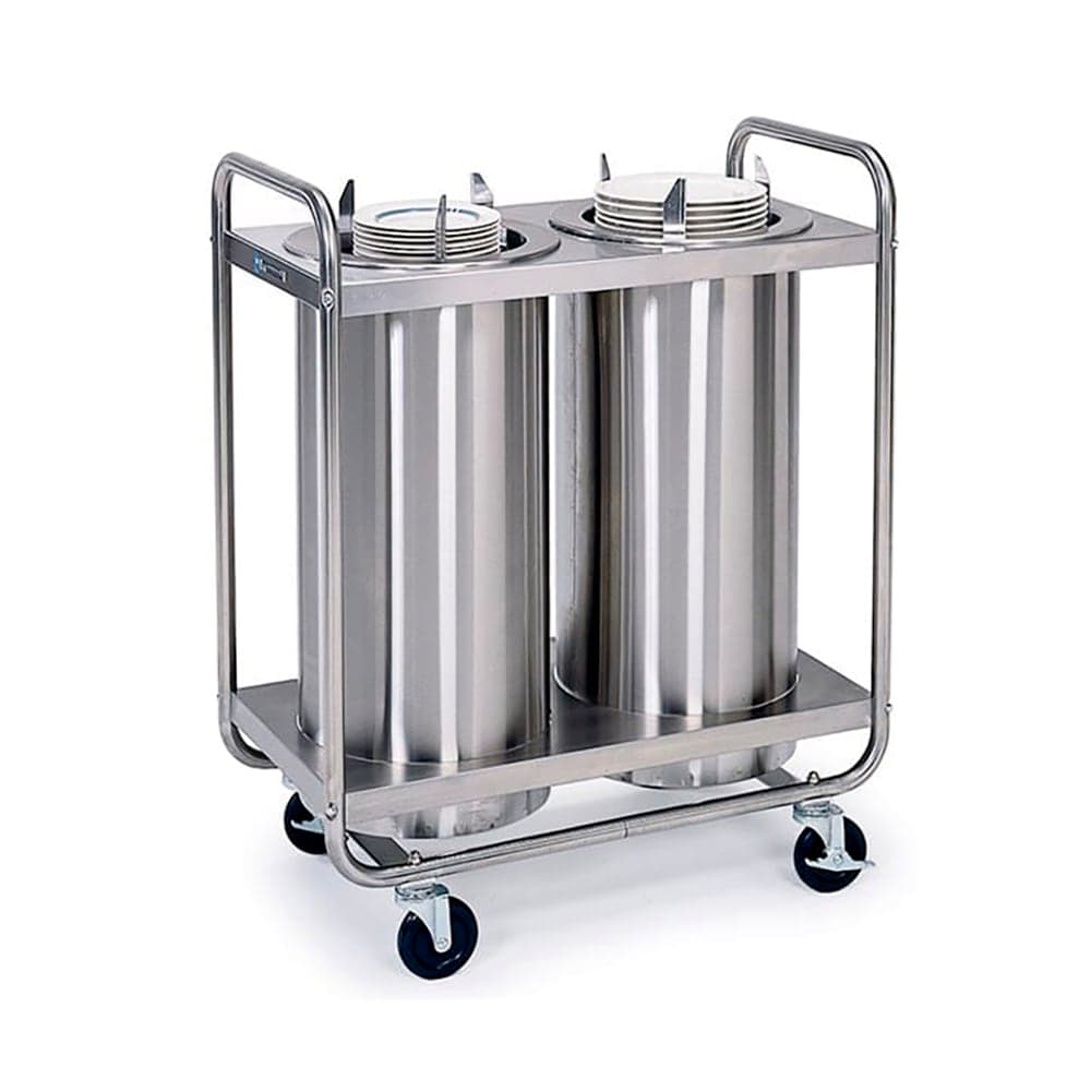 Lakeside 774 35 1/2" Mobile Dish Dispenser w/ (2) Columns, Stainless