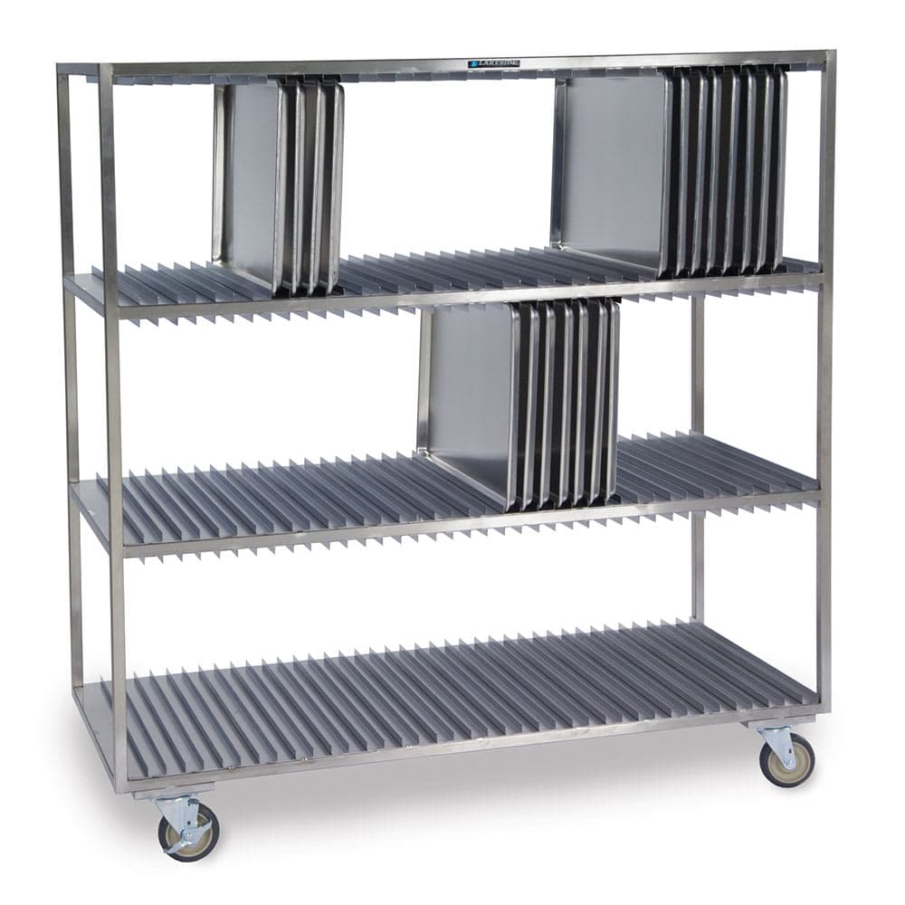 Lakeside 848 3 Shelf Sheet Pan Drying Rack for (120) 18 x 26" Trays