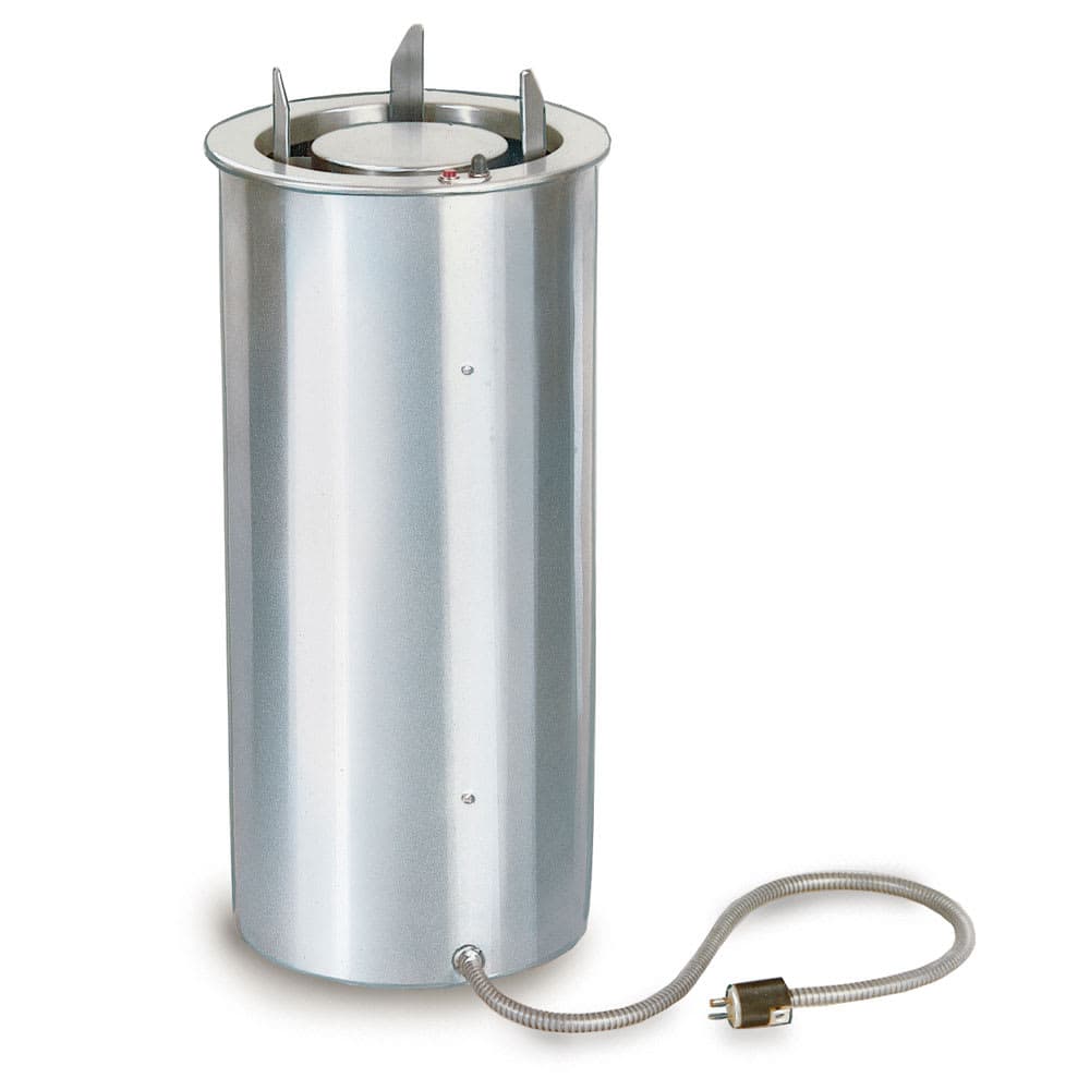 Lakeside 924 13 3/4" Heated Drop In Dish Dispenser - Stainless, 240v/1ph