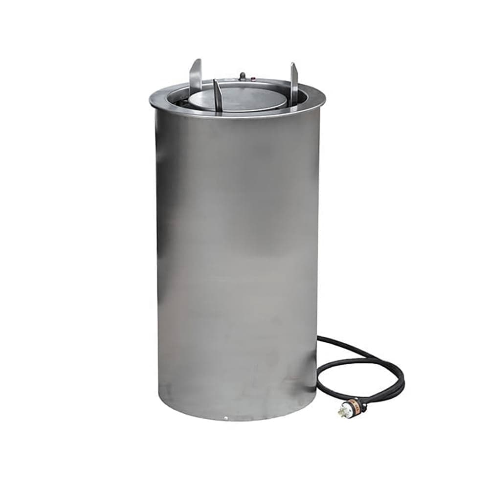 Lakeside 92425 13 3/4" Heated Drop In Dish Dispenser - ADA, Stainless, 240v/1ph