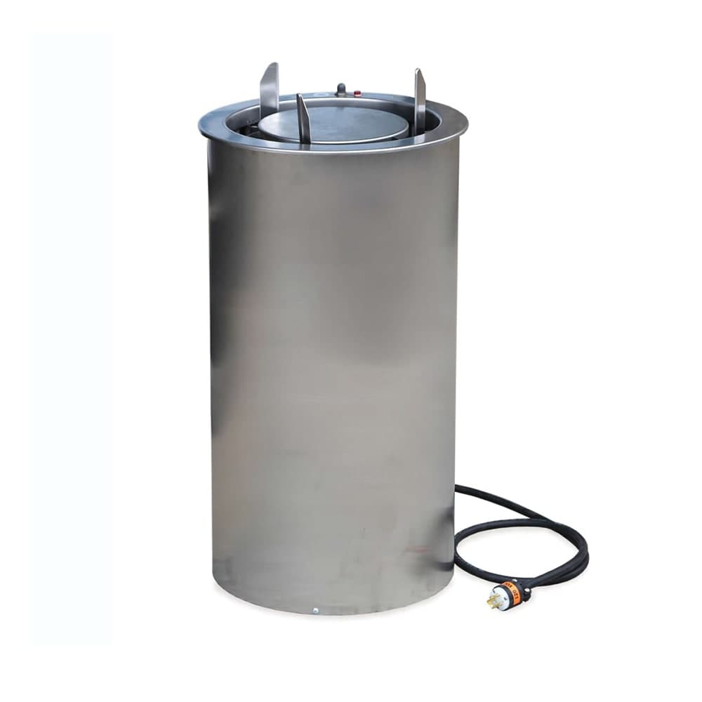 Lakeside 934 16" Heated Drop In Dish Dispenser - Stainless, 208v/1ph