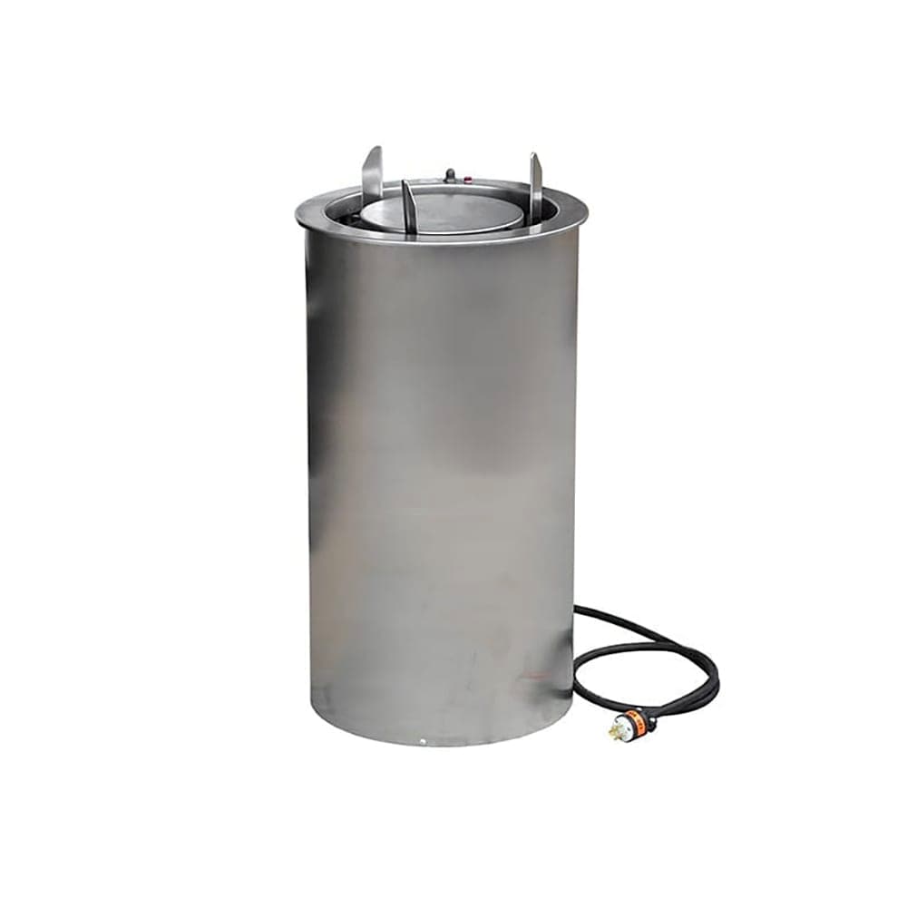 Lakeside 93425 16" Heated Drop In Dish Dispenser - ADA, Stainless, 120v