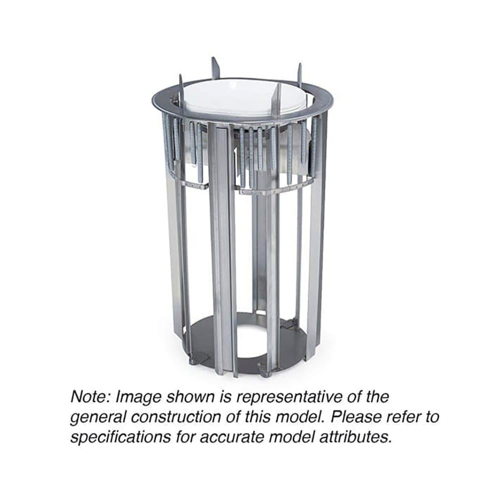 Lakeside 970 15 5/16" Heated Drop In Dish Dispenser for Oval Platters - Stainless, 120v