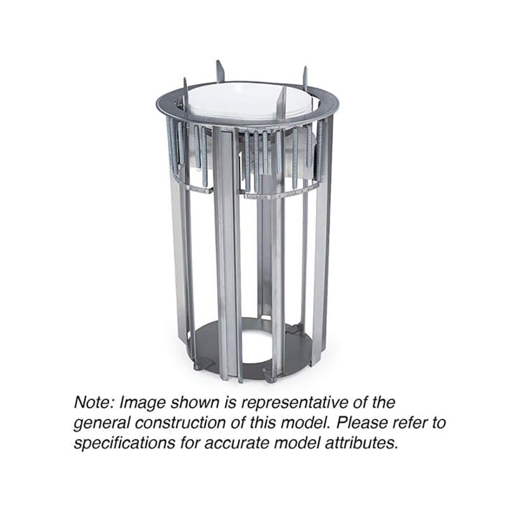 Lakeside 970 15 5/16" Heated Drop In Dish Dispenser for Oval Platters - Stainless, 220v/1ph