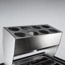 Lakeside 986 Mobile Tray Dispenser Cabinet w/ Flatware Rack thumbnail 5