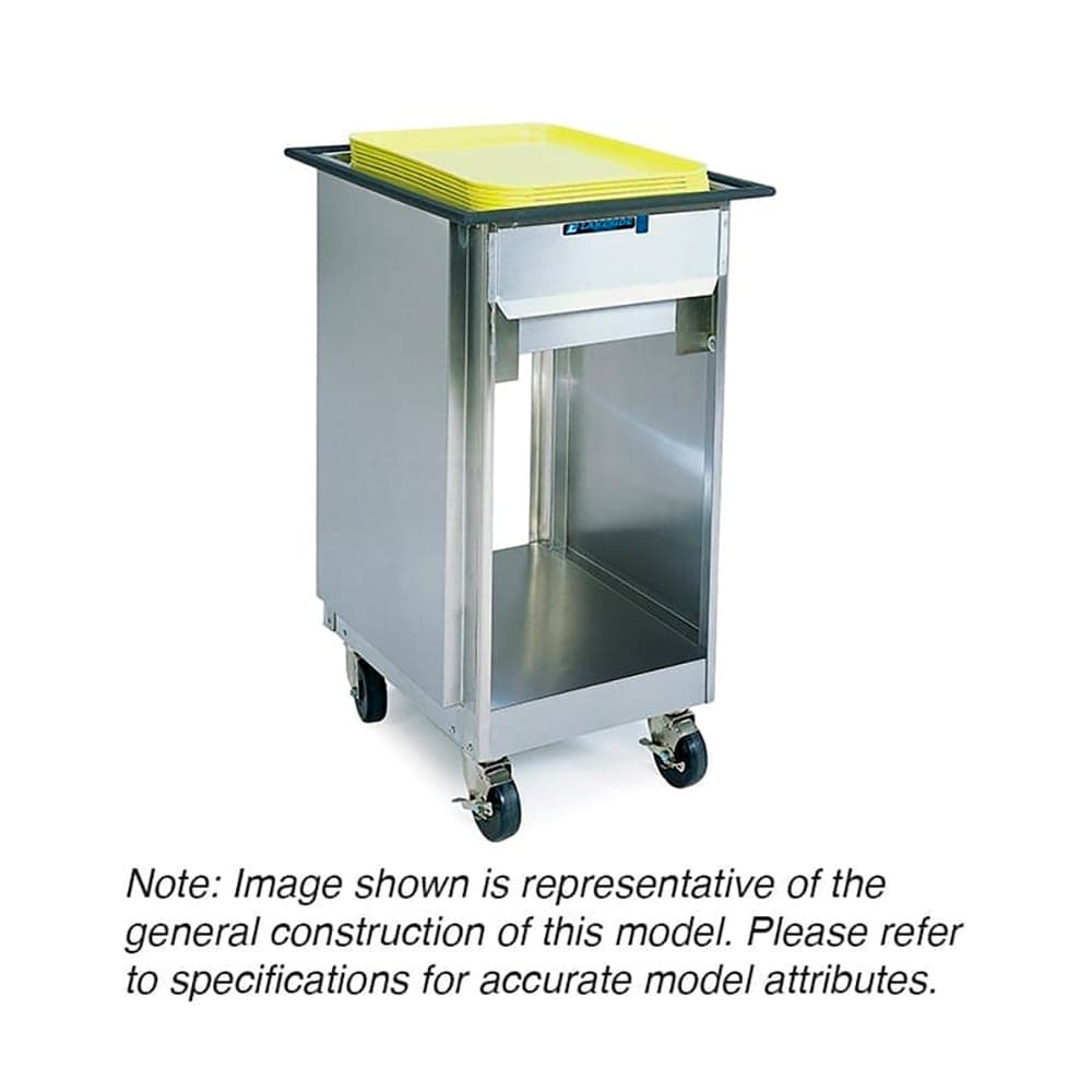 Lakeside 999 Enclosed Mobile Tray Dispenser Cabinet