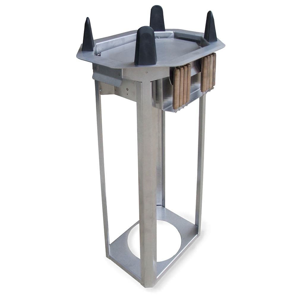 Lakeside V4010 14 1/2" Drop In Dish Dispenser for Oval Platters, Stainless
