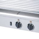 MoTak HDRG2 18 Hot Dog Roller Grill w/ Manual Controls - Flat Top, 120v thumbnail 3
