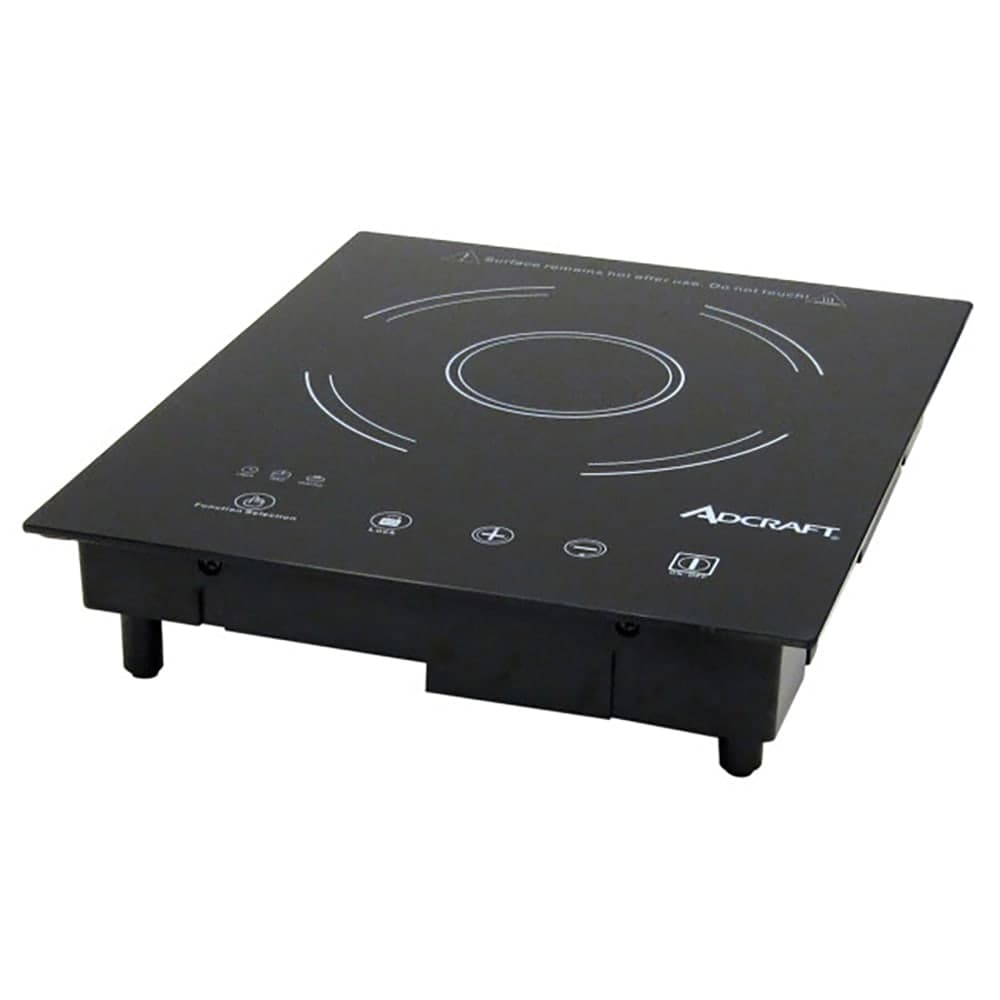 Adcraft IND-D120V Drop-In Induction Cooktop w/ (1) Burner, 120v/1ph