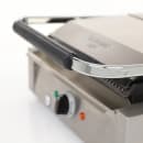 MoTak PGSG14 Single Commercial Panini Press w/ Cast Iron Grooved Plates, 120v thumbnail 3