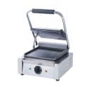 MoTak PGSS9 Single Commercial Panini Press w/ Cast Iron Smooth Plates, 120v thumbnail 4