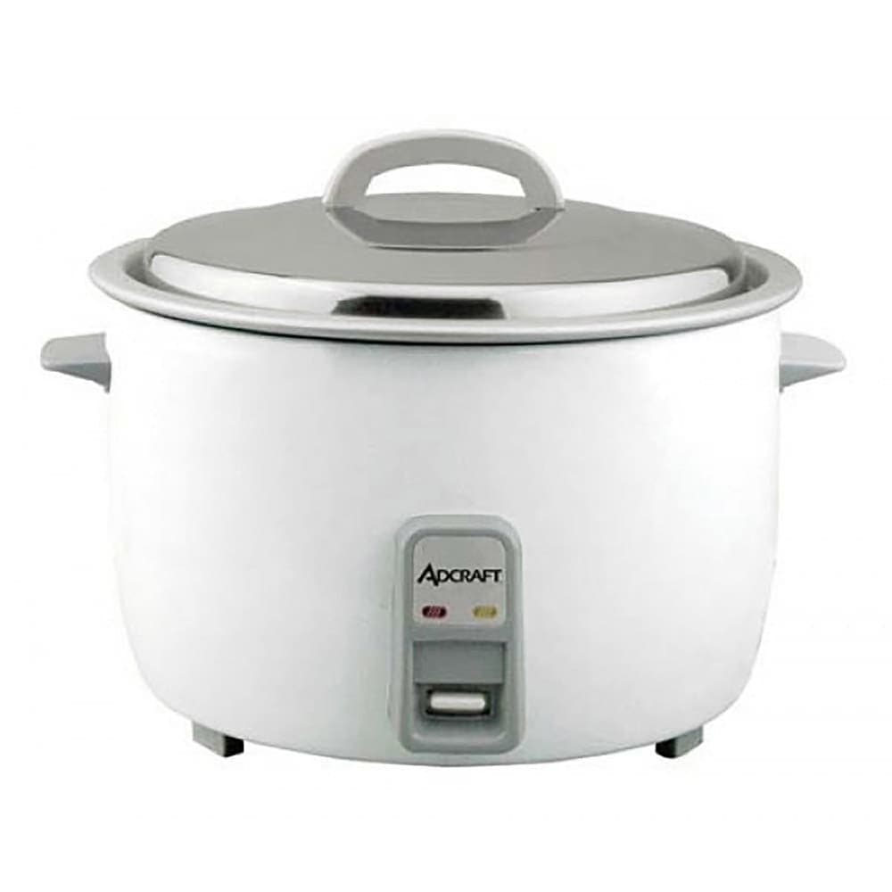 Adcraft RC-E50 Rice Cooker w/ 50 Cup Capacity & Oversized Fork, Measuring Cup