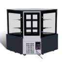 Kool-It KBF-60C 57 1/2" Full Service Refrigerated Bakery Case w/ Curved Glass - (3) Levels, 110v thumbnail 2