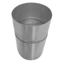 Witt 24 gal Indoor Decorative Trash Can - Metal, Clear Coat (AL18-CLR) thumbnail 6