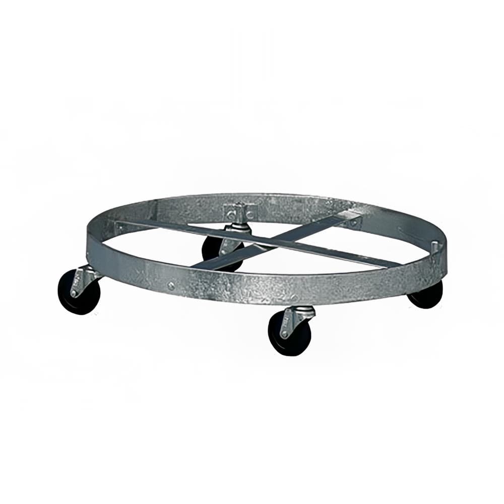 Witt Round Metal Trash Can Dolly w/ Flat Center (DD-200)
