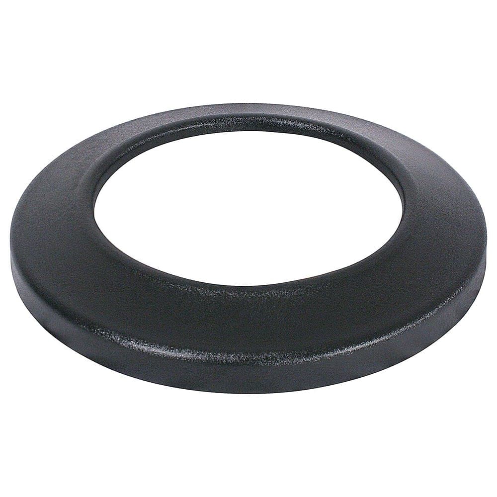 Witt Round Recycling Trash Can Lid - Plastic, Black (SC35FT-R1H)