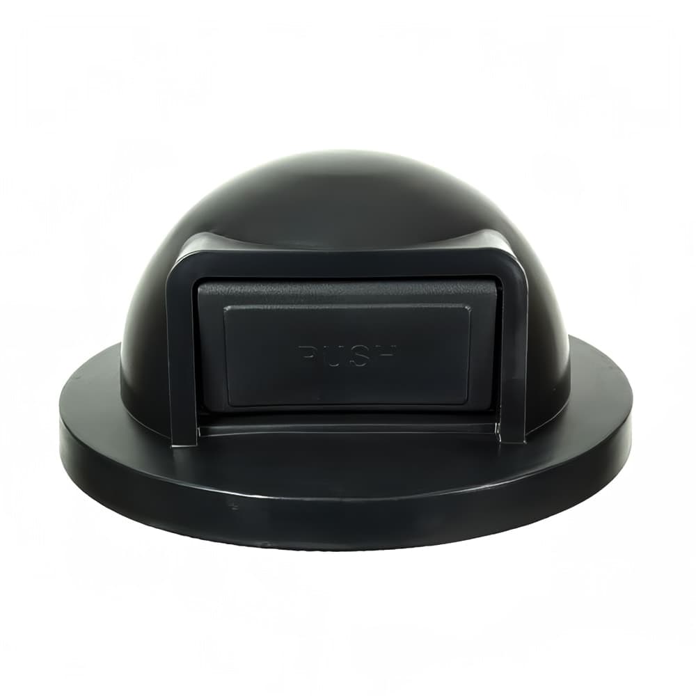 Witt Round Dome Trash Can Lid - Plastic, Black (SC55DT)