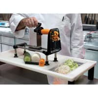 Nemco 55050AN-P Aluminum Spiral Food Slicer, 9/64" Blade, Vegetables, Manual thumbnail 2