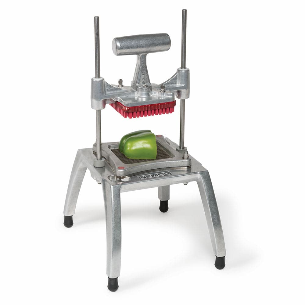 Nemco 57500-3 Easy Chopper 3 Vegetable Chopper w/ Interchangeable Blade Cartridges, 1/2" Square