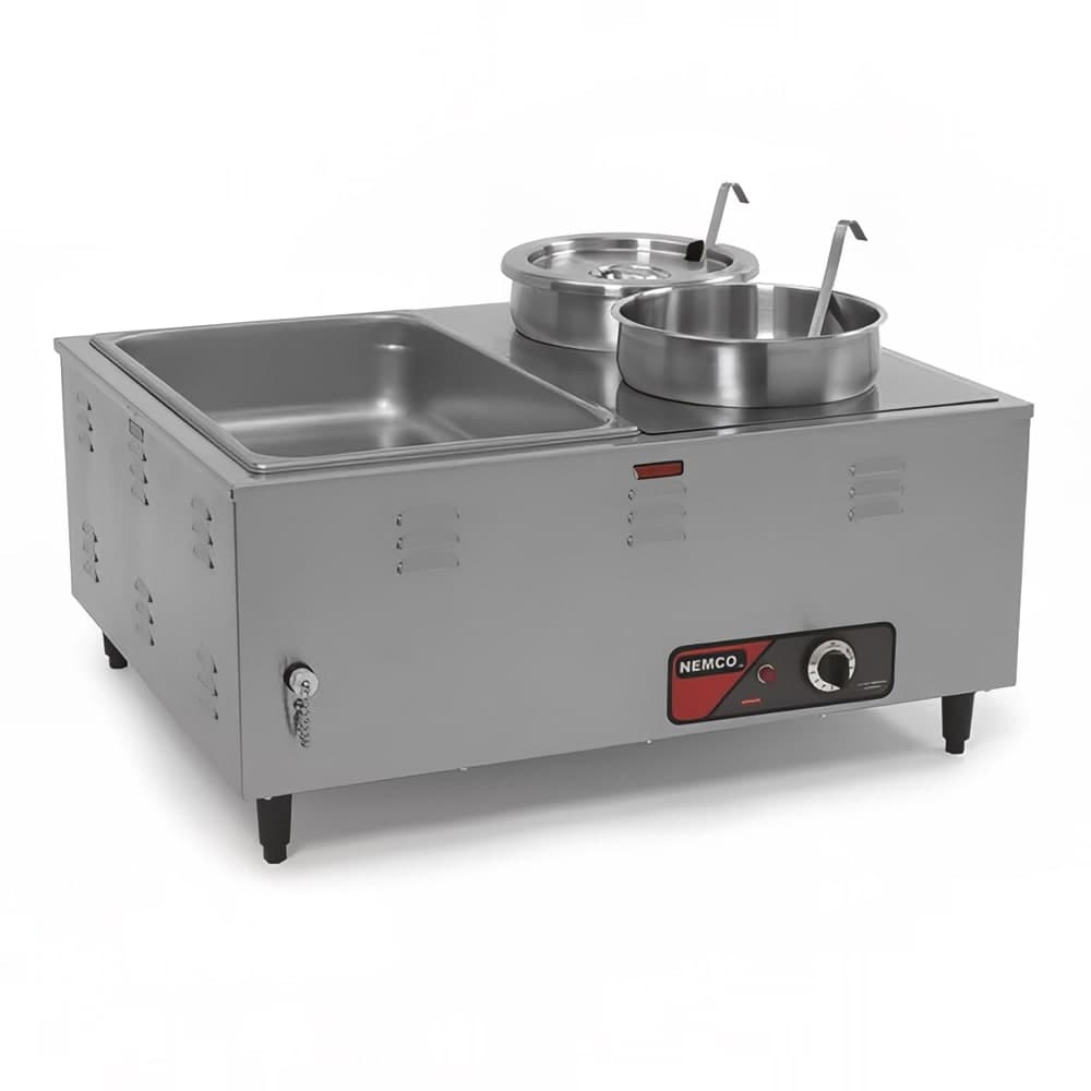 Nemco 6060A 27 1/2" Countertop Hot Food Table w/ (1) Well, 120v