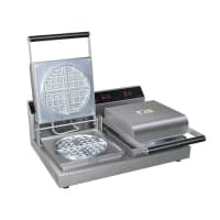 Nemco 7000A-2 Double Classic American Waffle Maker w/ Cast Aluminum Grids, 1780W thumbnail 3