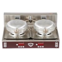 Nemco 7000A-2 Double Classic American Waffle Maker w/ Cast Aluminum Grids, 1780W thumbnail 4