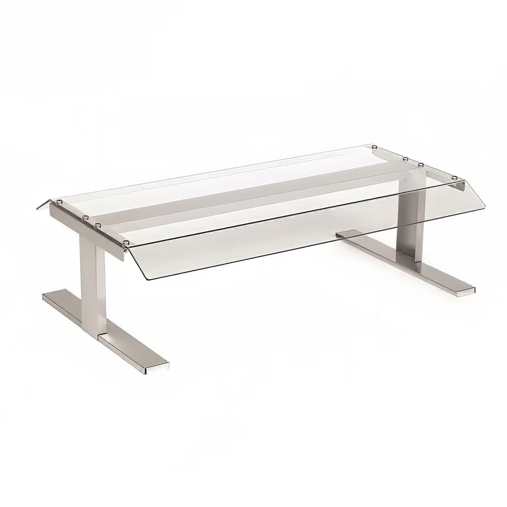 Nemco 8250-CGD Pass-Thru Canopy Sneeze Guard, Flat Top, Fits 8250 Series