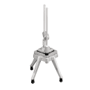 Global Solutions Vegetable Chopper w/ 1/4" Cut, Aluminum (GS4150-A) thumbnail 4