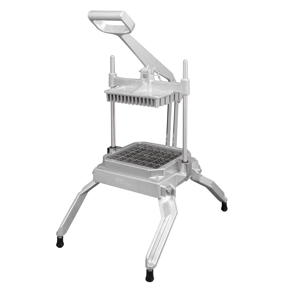 Global Solutions Lettuce Chopper w/ 1" Square Cuts, Aluminum (GS4200)