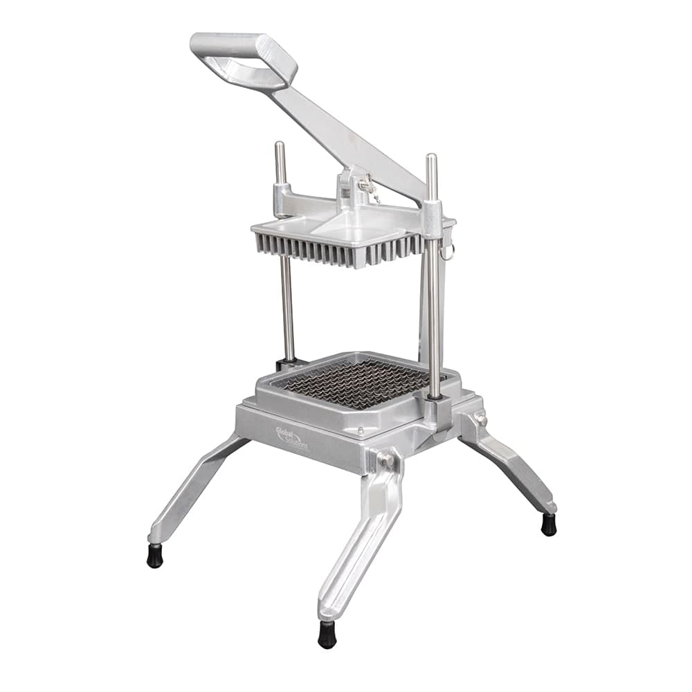 Global Solutions Lettuce Chopper w/ 1/2" Square Cuts, Aluminum (GS4200-C)