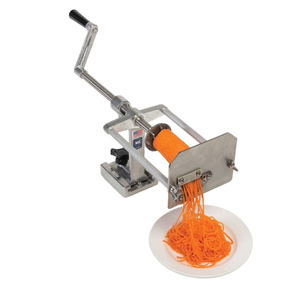 Nemco 55050AN-G Manual Fine Cut Garnish Cutter w/ Preset Drive Depth & Easy Action Screw Drive