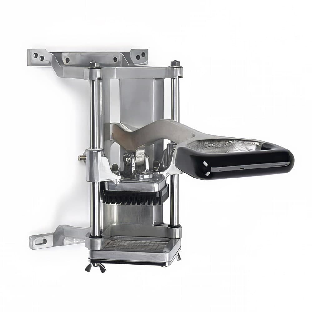 Nemco 55450-3 Food Cutter w/ 1/2" Cut, Short Throw Handle & Wall Or Countertop Mount