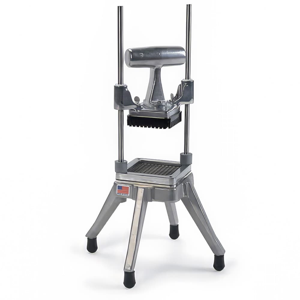 Nemco 55500-3 Food Chopper Dicer w/ 1/2" Interchangeable Cutting Grid & Weighted Handle