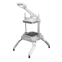 Nemco 55650-3 Angled Lettuce Cutter w/ 1/2" x 1/2" Square, Interlocked Replaceable Scalloped Blades thumbnail 2