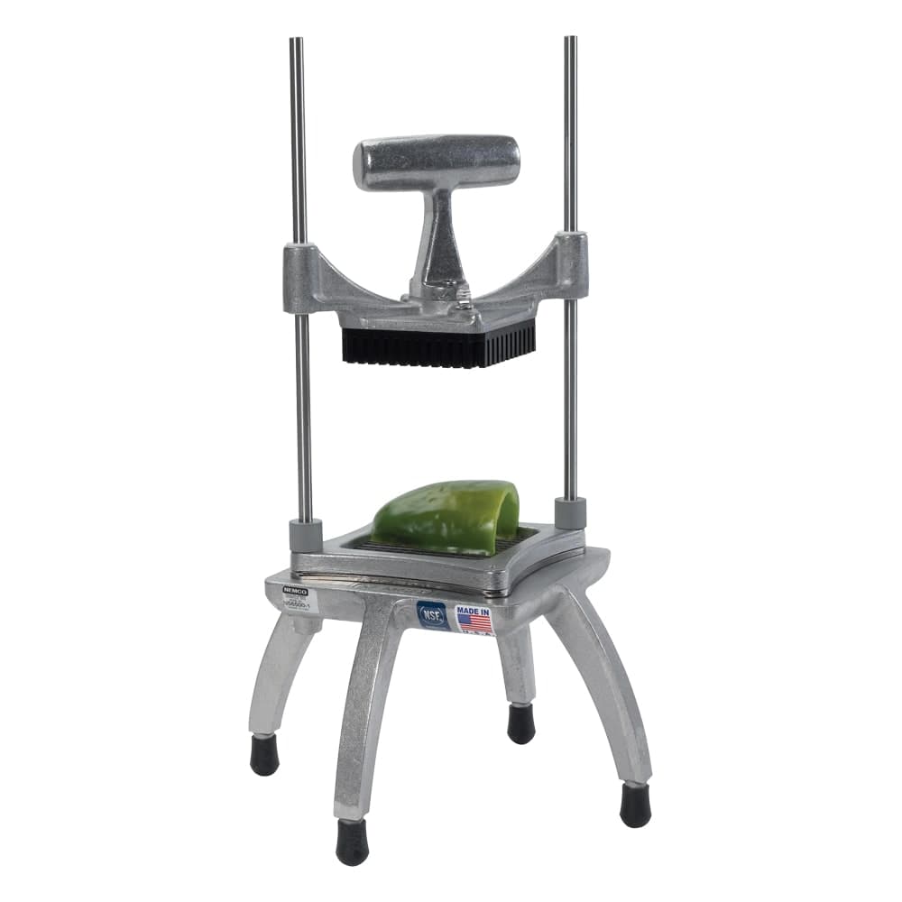 Nemco 56500-5 Stainless Steel Food Slicer, 1/4" Blade, Vegetables, Manual