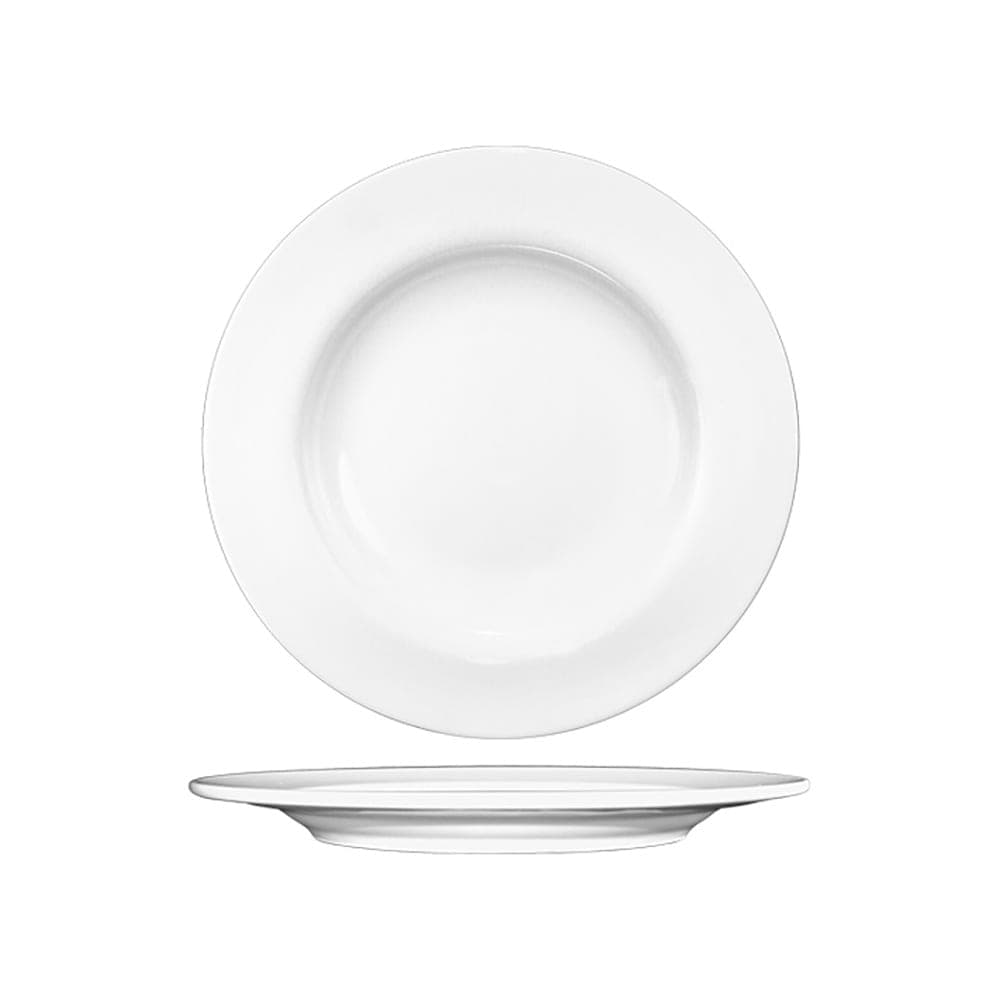 ITI 7" Round Bristol™ Plate - Porcelain, Bright White (BL-7)