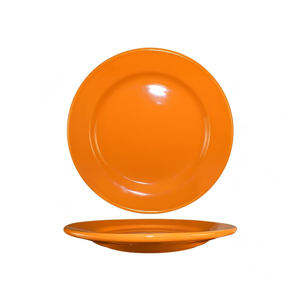 ITI 7 1/8" Round Cancun™ Plate - Ceramic, Orange (CA-7-O)