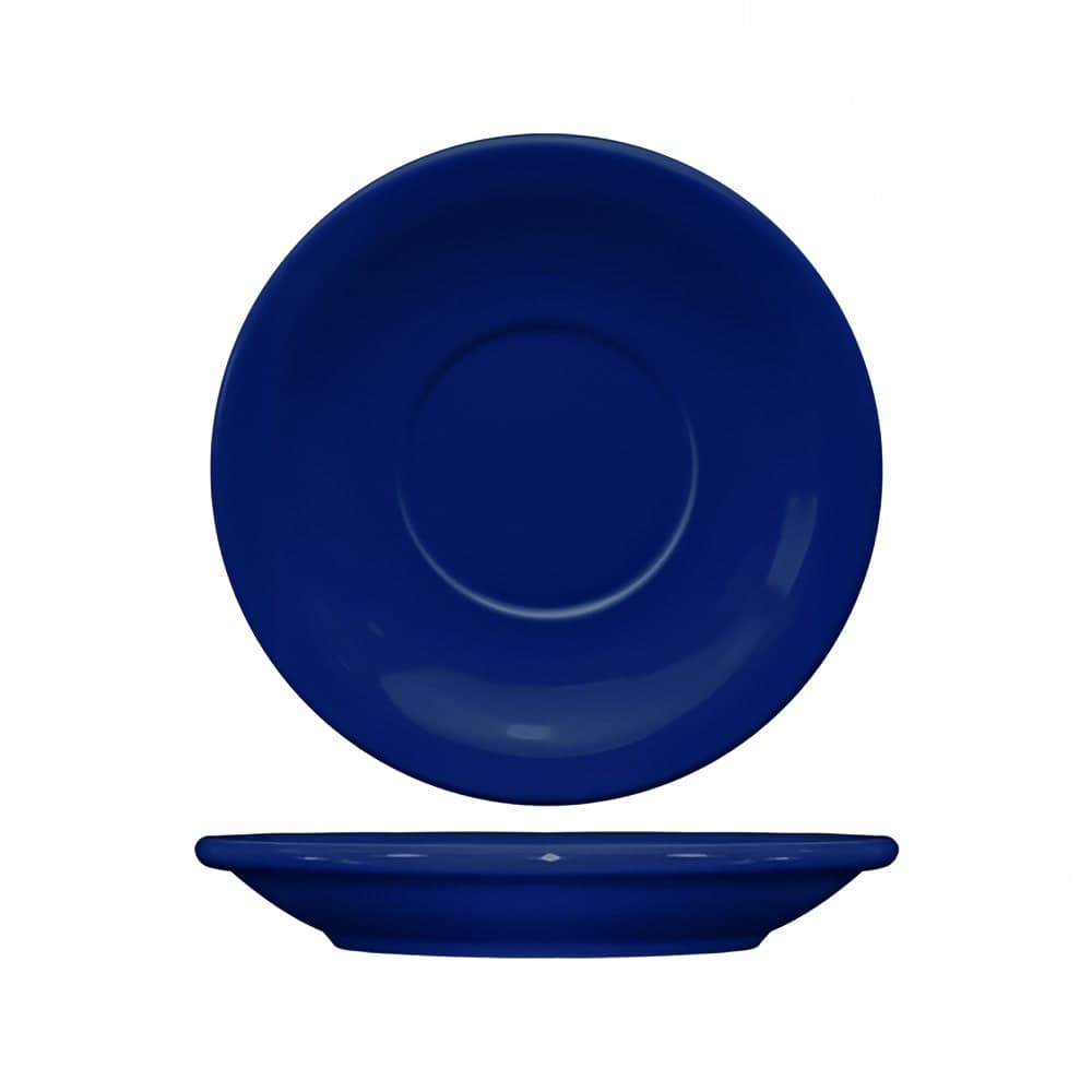 ITI 5 1/2" Round Cancun™ Saucer - Ceramic, Cobalt Blue (CAN-2-CB)