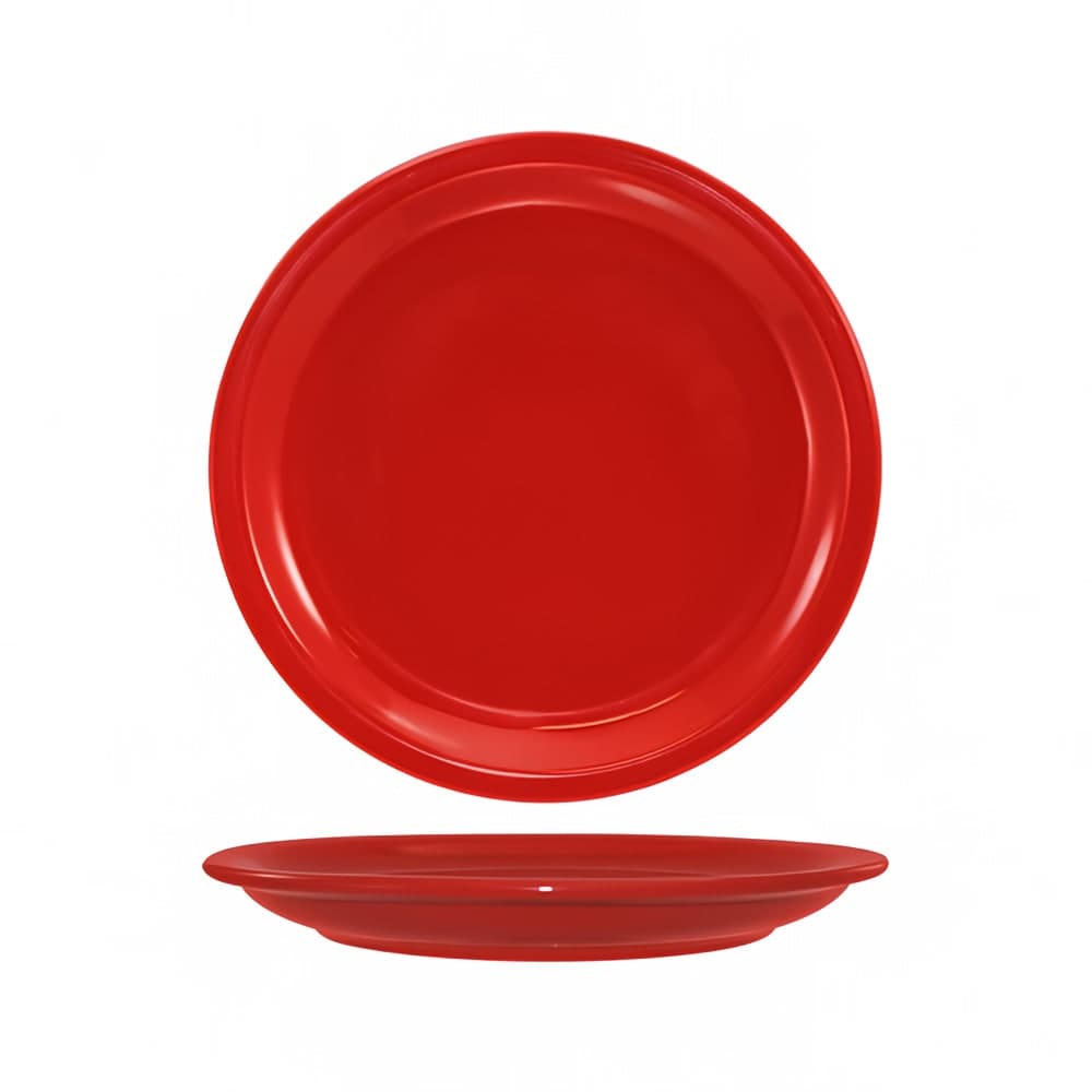 ITI 7 1/4" Round Cancun™ Plate - Ceramic, Crimson Red (CAN-7-CR)