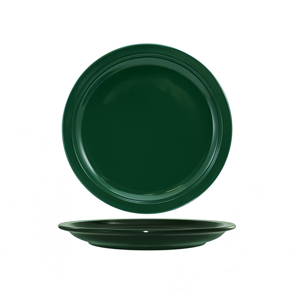 ITI 7 1/4" Round Cancun™ Plate - Ceramic, Green (CAN-7-G)
