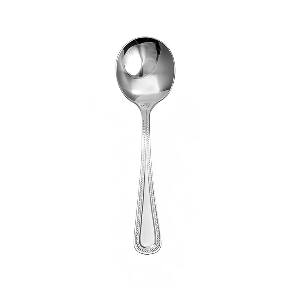 ITI 6 1/8" Bouillon Spoon with 18/0 Stainless Grade, Belmont Pattern (BE-113)