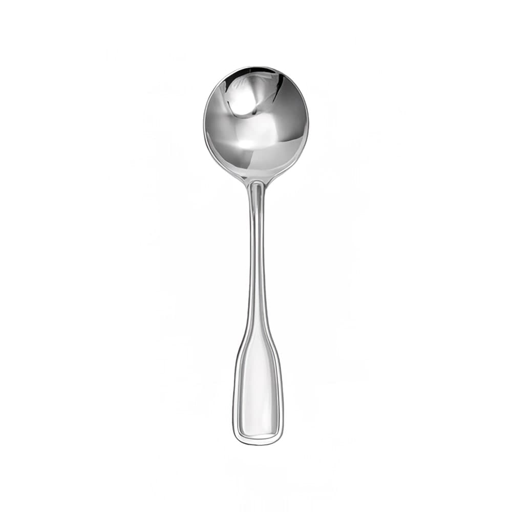 ITI 6 1/4" Bouillon Spoon with 18/0 Stainless Grade, Berkley Pattern (BK-113)
