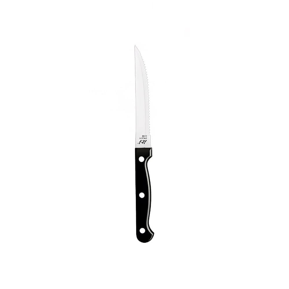 ITI 8 7/8" Steak Knife - Stainless Steel w/ Black ABS Handle (IFK-411)