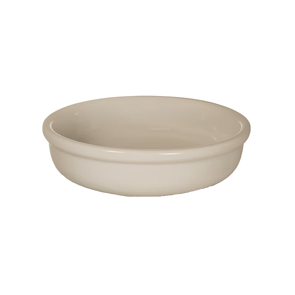 ITI 8 oz Round Crème Brulee - Ceramic, American White (OB-55-AW)