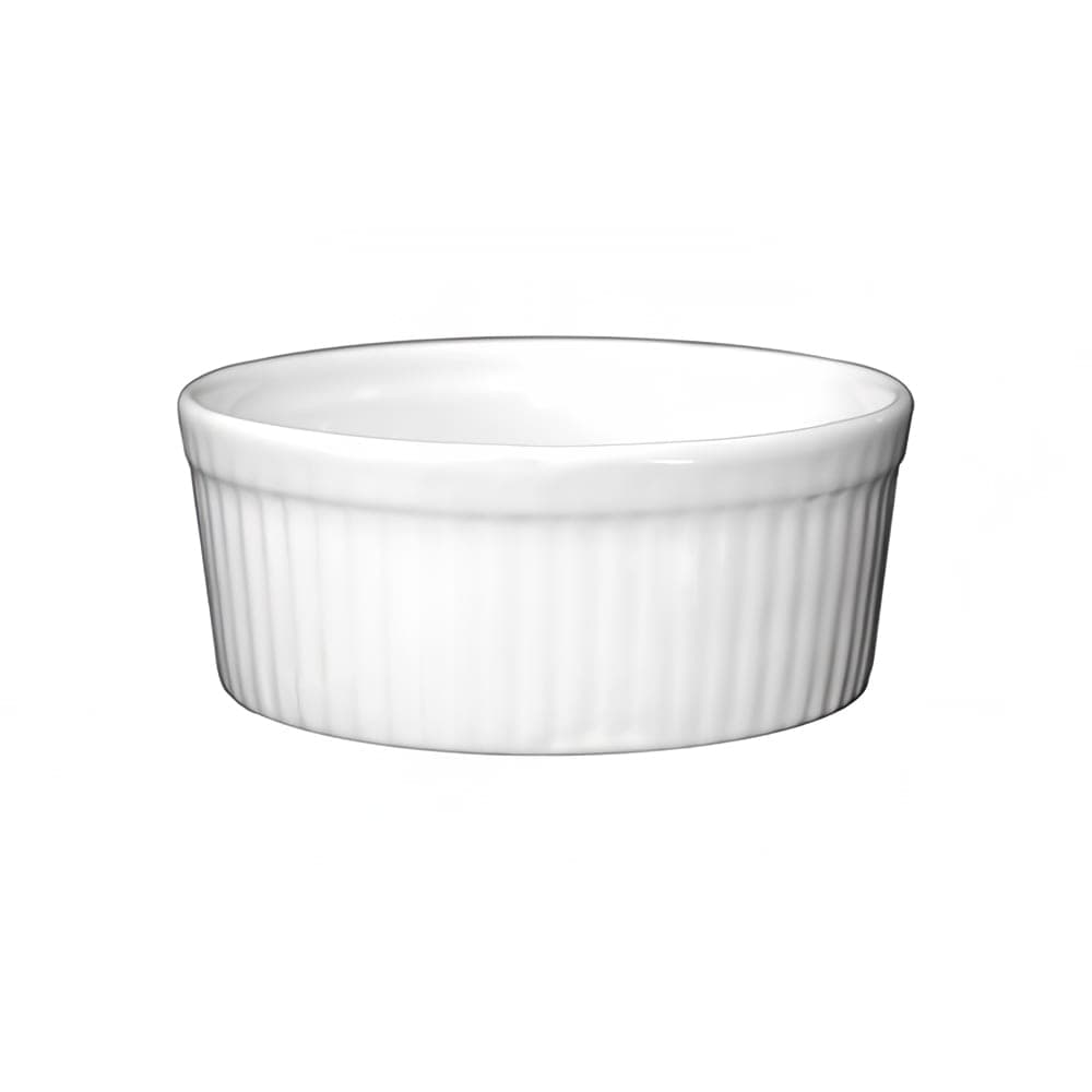 ITI 6 oz Ramekin - Porcelain, European White (RAMF-8-EW)