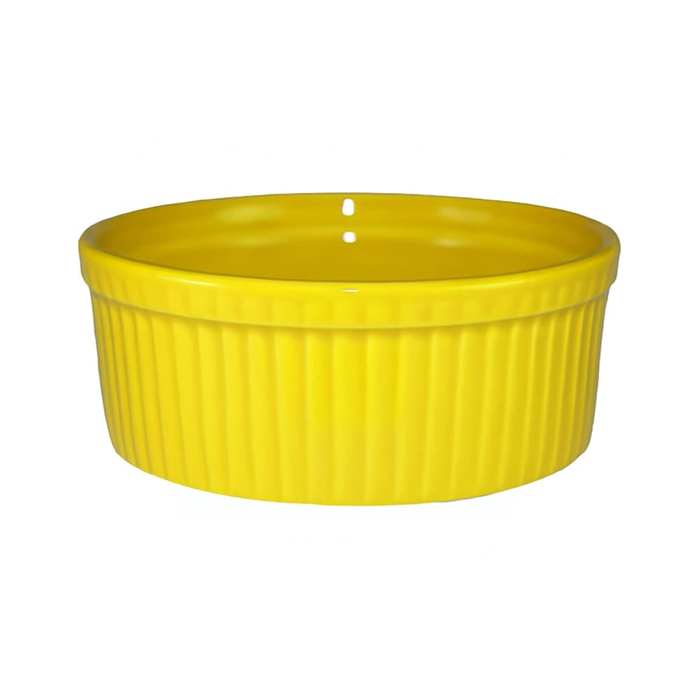 ITI 6 oz Cancun™ Ramekin - Ceramic, Yellow (RAMF-8-Y)