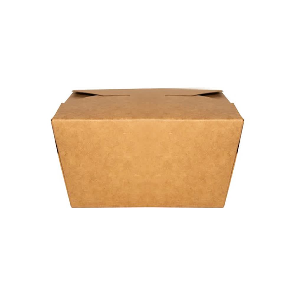 ITI 49 oz Kraft Microwavable Folded Paper # 2 Take-Out (TG-KB-#2)