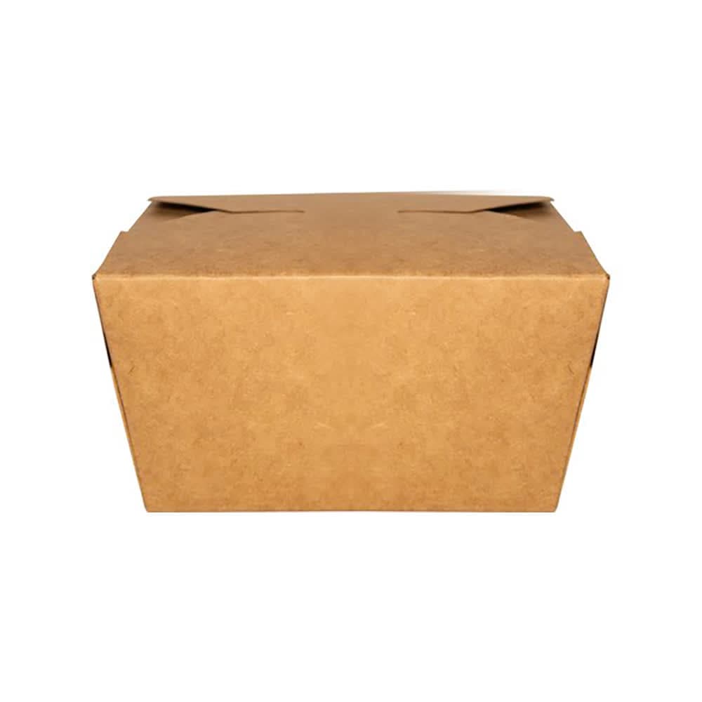 ITI 71 oz Kraft Microwavable Folded Paper # 3 Take-Out (TG-KB-#3)
