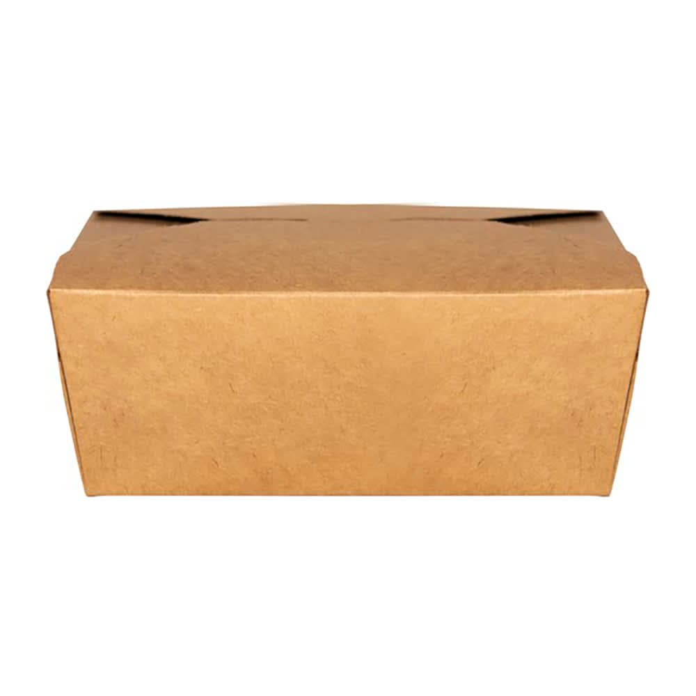 ITI 112 oz Kraft Microwavable Folded Paper # 4 Take-Out (TG-KB-#4)